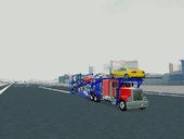 Peterbilt 379 Packer Tractor + Trailer