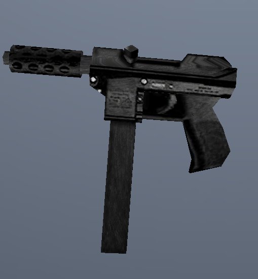 TEC 9 Retexured