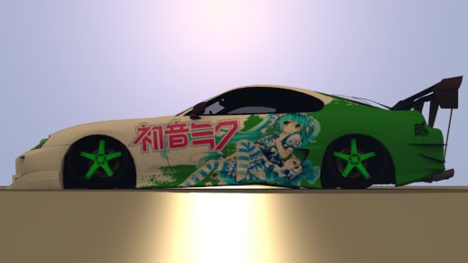 Toyota Supra Hatsune Miku 2017