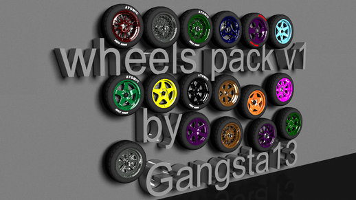 GTA V Wheels Pack V1