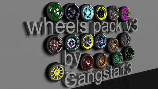 GTA V Wheels Pack V3