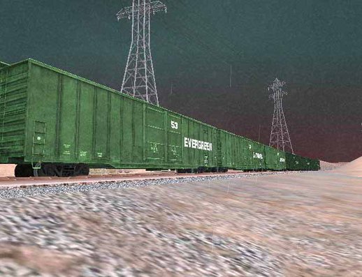 Evergreen Box Cars V1