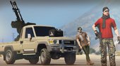 Toyota Land Cruiser LX & ZU-23 Weapon [ BRTA ]