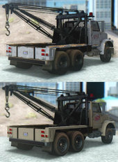 GTA V Vapid Towtruck Large Worn & Cleaner