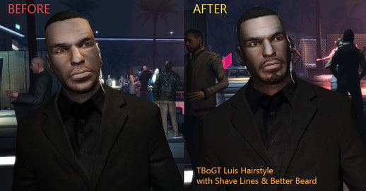 TBoGT Luis Better Beard+Shave Lines