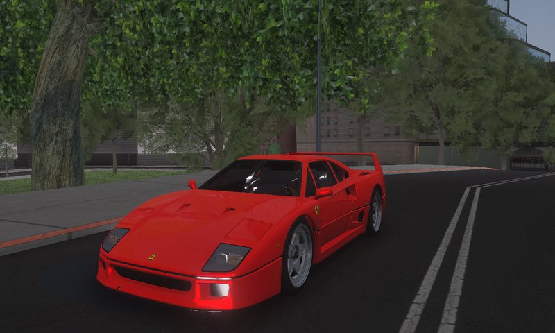 Gta San Andreas Ferrari F40 Mod Gtainside Com