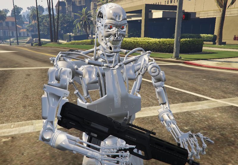 Интеграторы terminator. Терминатор т-800 GTA 5. GTA 5 Terminator. GTA 5 Terminator Mod. Терминатор GTA 5.