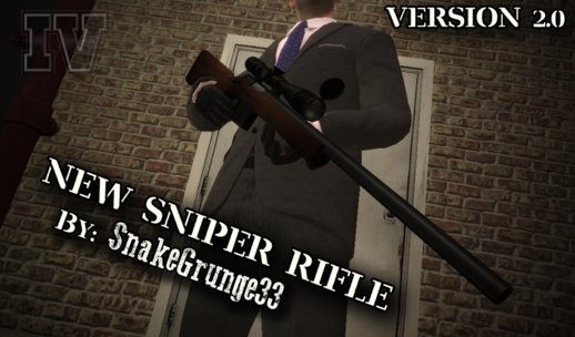 New Sniper Rifle + New Sounds (Version 2.0) 