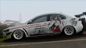 Mitsubishi Lancer Evolution X With Kantai Collection Itasha