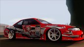 Nissan Silvia S14 Drift With LoveLive Nishikino Maki Itasha 