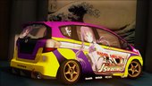 Honda Fit J's Racing W Rize Tedeza Itasha