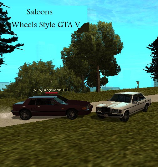 Saloons (Wheels Style GTA V)