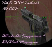 H&K USP Tactical .45 ACP
