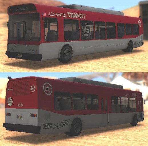 GTA V Brute Bus / Airport