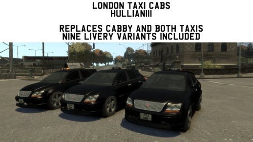 Lore-Friendly London Taxi Pack