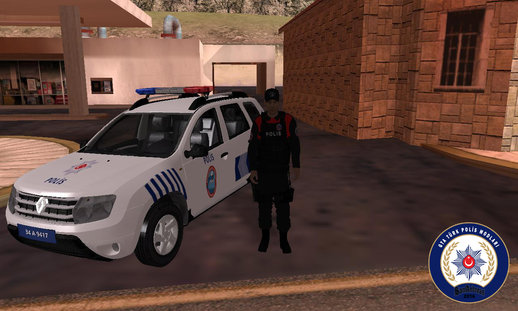 Turkish Police-Dolphin teams- Officer with kevlar vest