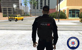 Turkish Police Officer with kevlar vest