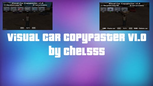 Visual Car Copypaster v1.0