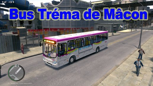 Bus de ville Tréma de Mâcon