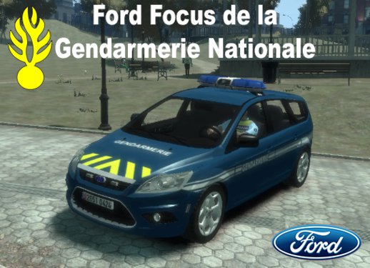 Ford Focus Gendarmerie Nouvelle Sérigraphie