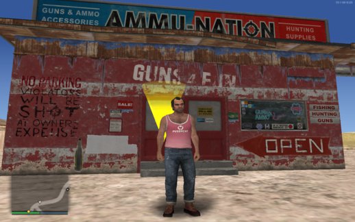 GTA V: Ammunation from Sandy Shores for GTA: SA