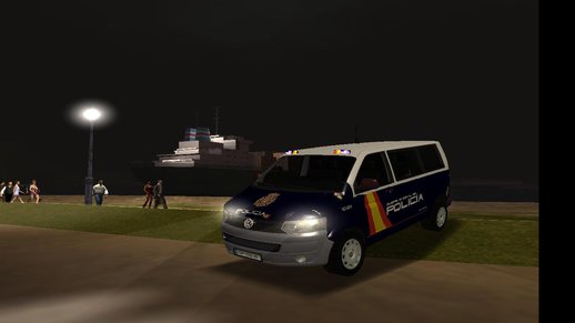 Policia Nacional UPR Van (Spain)