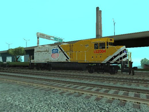 GTA 5 Freight Train Union Pacific