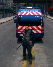 Skin d'un Gendarme Mobile