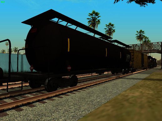 GTA V Black Tank Car