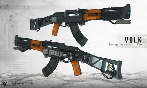 Volk Energy Assault Rifle