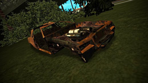 GTA IV Wrecked Cars (with Normal Map)