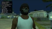 DLC GUN RUNNING MASKS FOR CJ