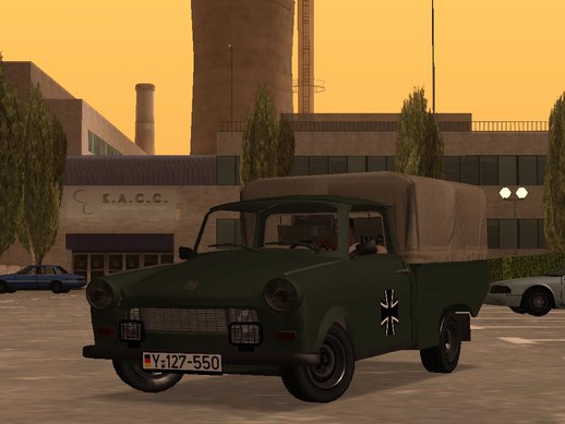 Trabant 601 German Military Pickup