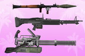 Vice City HD Weapons 