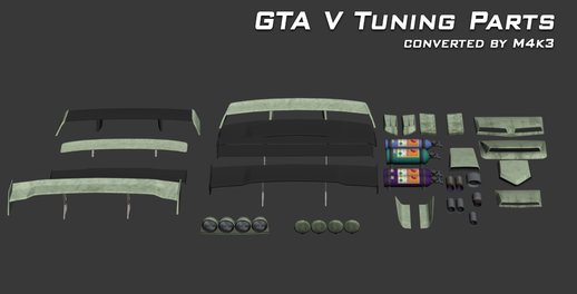 GTA 5 Tuning Parts (UPD 19.07.2020)