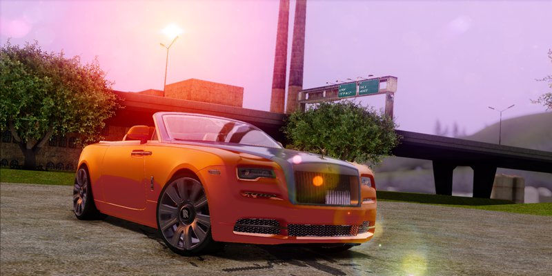 Gta San Andreas Rolls Royce Dawn 16 Mod Gtainsidecom