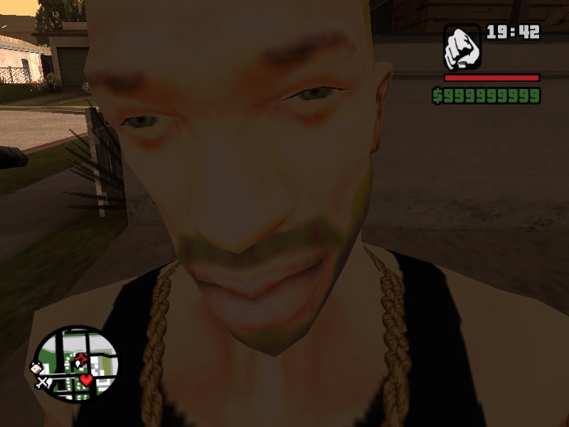 GTA San Andreas White CJ Mod  GTAinside.com