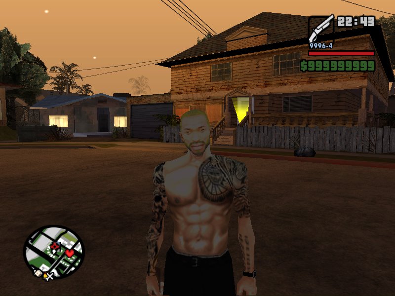 GTA San Andreas White CJ Mod  GTAinside.com