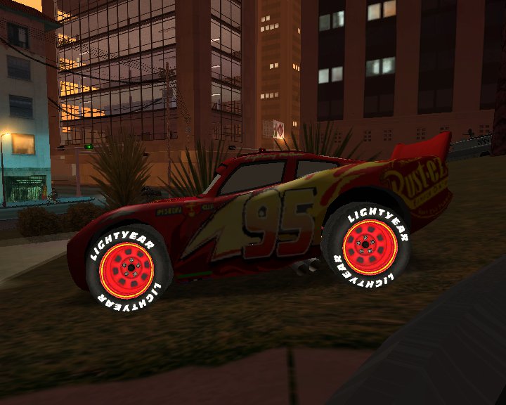 Cars 3 - McQueen para GTA San Andreas