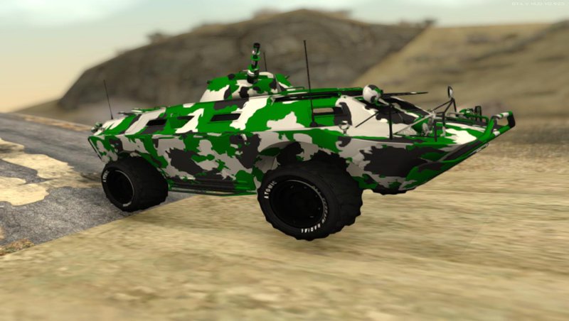 GTA San Andreas APC GTA V DLC GunRunning - Normal Turret Mod ...