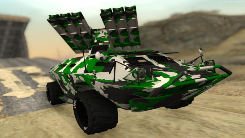 GTA San Andreas APC GTA V GunRunning Custom Turret Mod - GTAinside.com