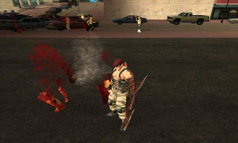 Download Jack Krauser from Resident Evil 4 Remake for GTA San Andreas