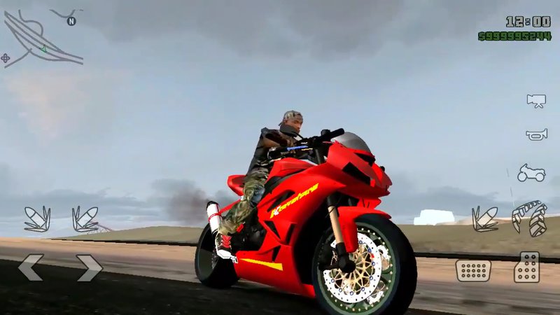 Motocicleta NRG-500 GTA San Andreas