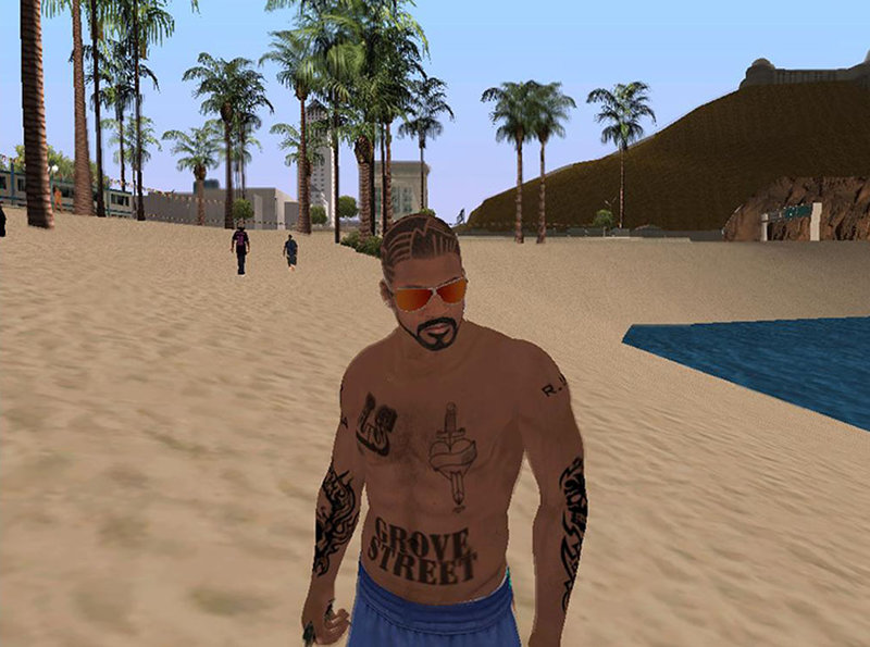 GTA San Andreas Franklin Player img Mega Update For Gta sa 