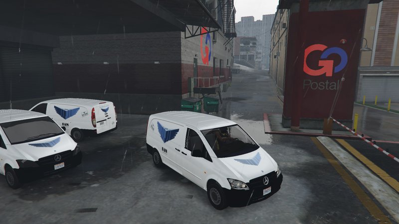 GTA 5 Mercedes Vito FAN Courier Romania Mod - GTAinside.com