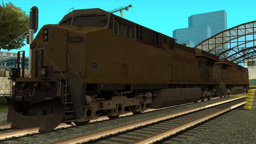 GE ES44AC Freight Union Pacific with Reverse Cab