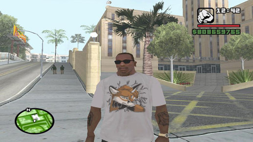 Furry Red Fox T-Shirt