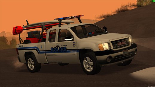 2010 GMC Sierra San Andreas State Police Lifeguard