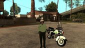 Iranian Cop Biker