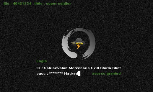 Satriaevalon Mercenaris Skill Storm Shot
